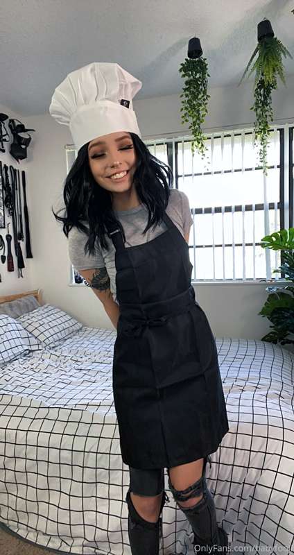 Chef cosplay set pt. 1🖤 this was a cosplay from the Total Dr.. 11