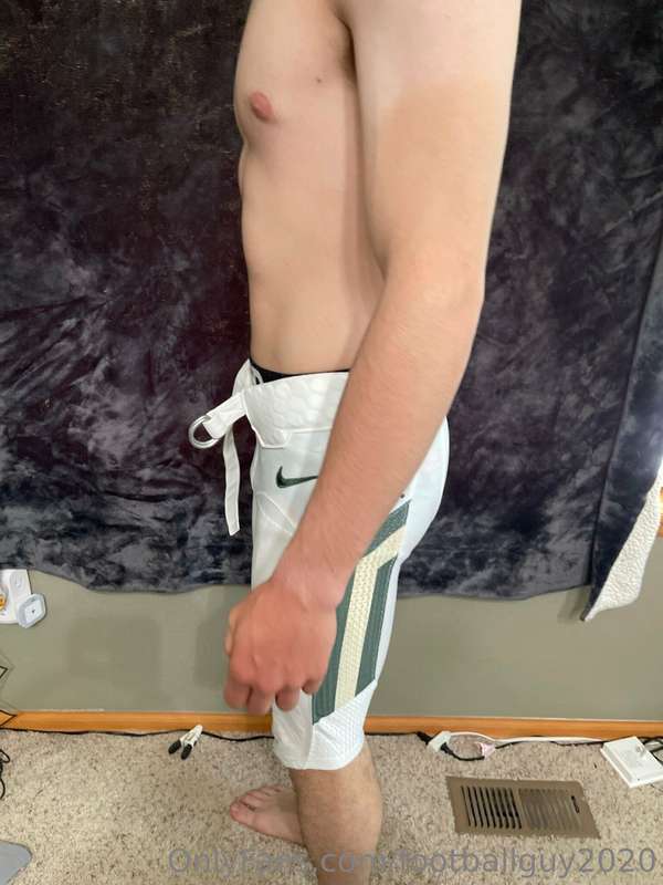 Me in football pants set 2 21