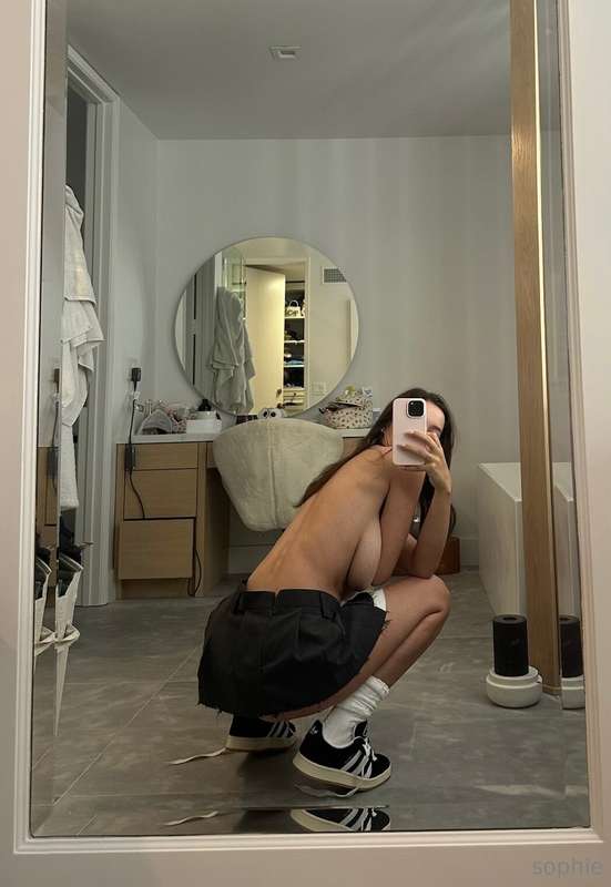 Just a peak