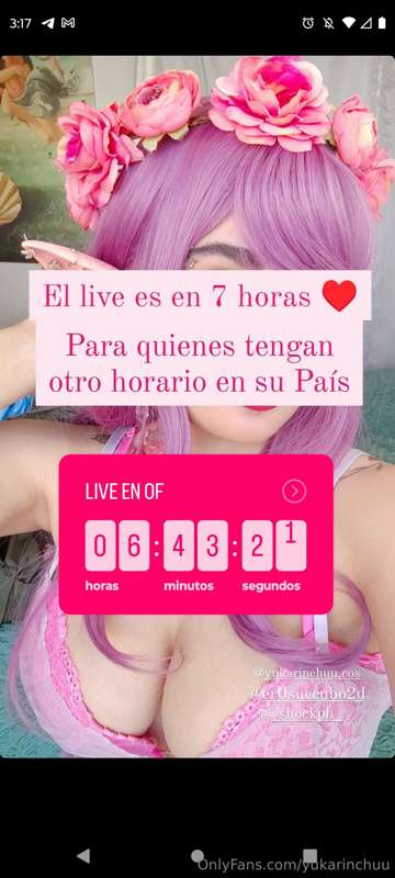 Pueden unirse para verlo a mi only @yukarinpyon o al de yuuk..