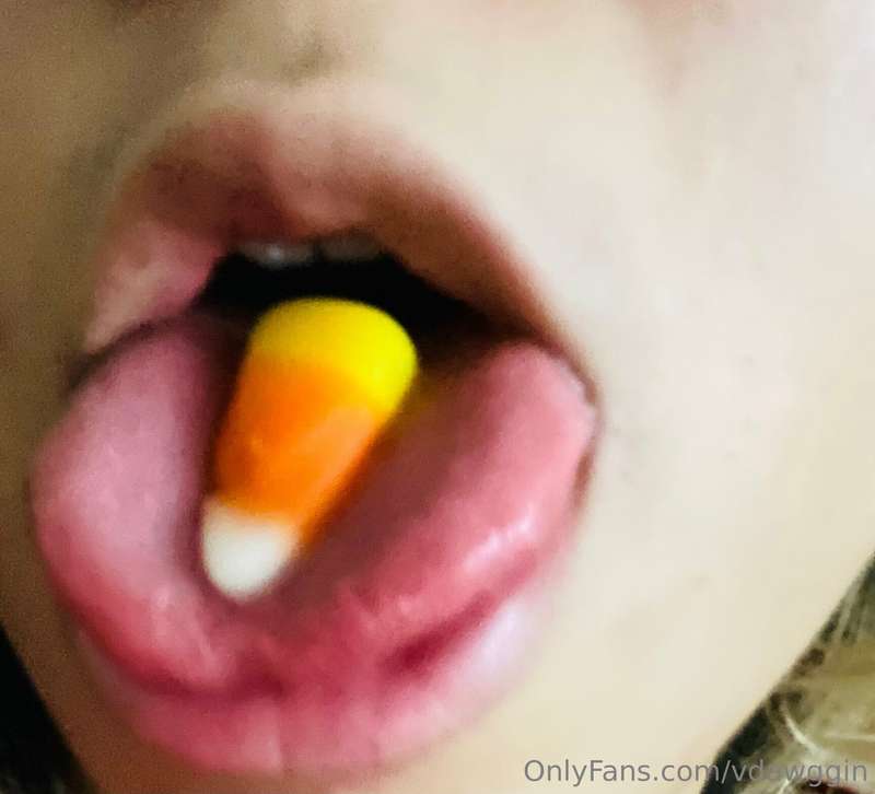 I was eating candy corn last night until I passed out… wanna..