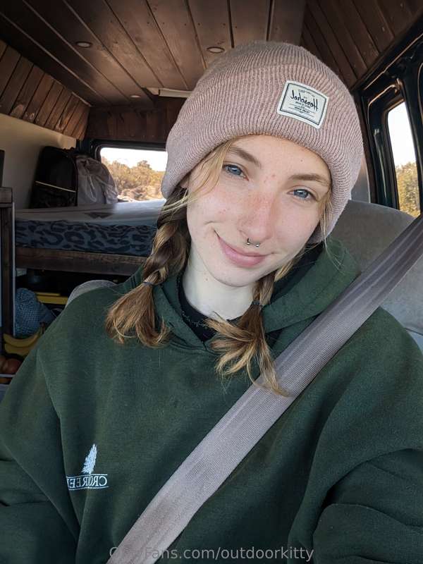 Actually left the van today🫣😂 
Does anyone want to spoil me?.. 3
