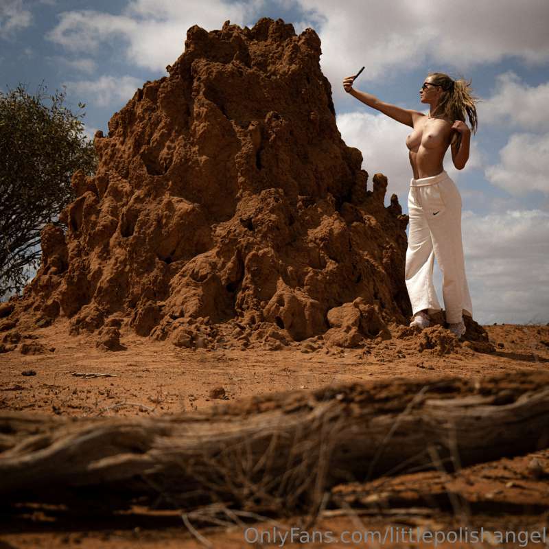 If you have never seen a termite mound- here is one 😉💫

 Fun..