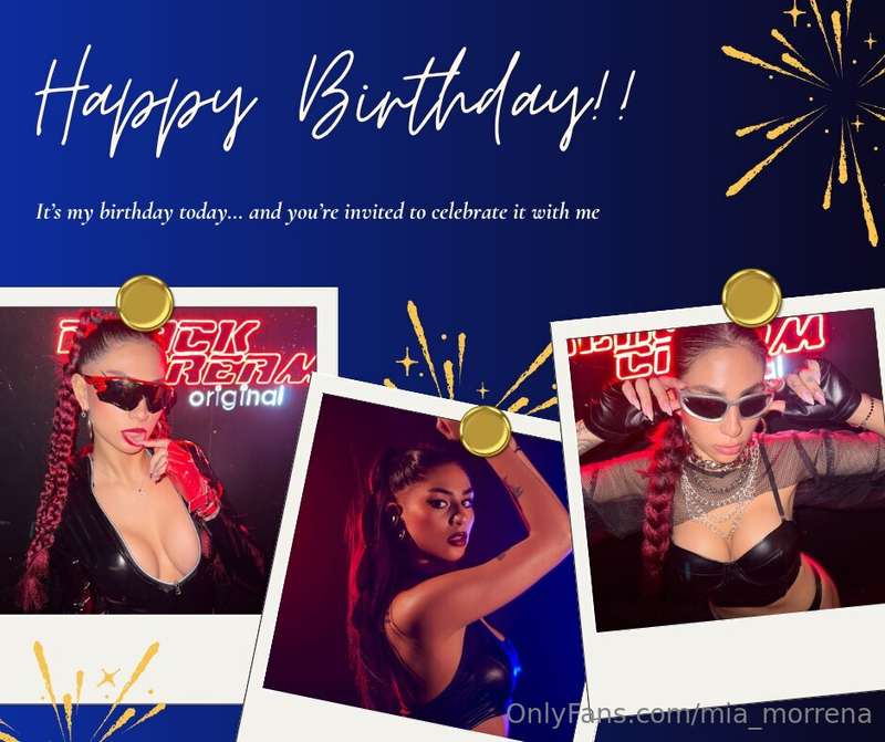 So… there’s a little secret I’ve been keeping 👀My birthday i..