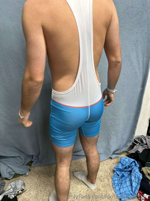 Wrestling singlet wearing private! 17