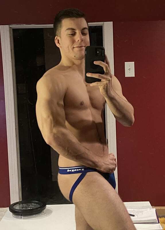 Who said straight men don't know how to pose with jockstraps.. 1