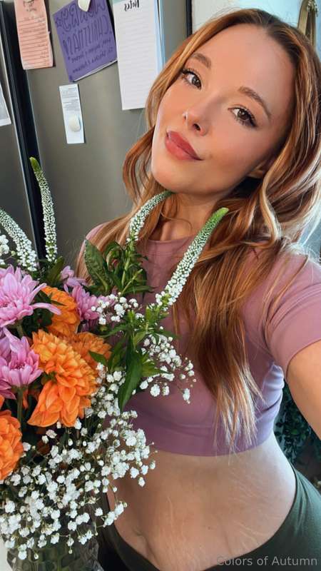 what girl doesn't love fresh flowers?