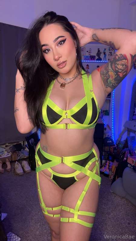 first half of the neon green set I think this is my favorite.. 11