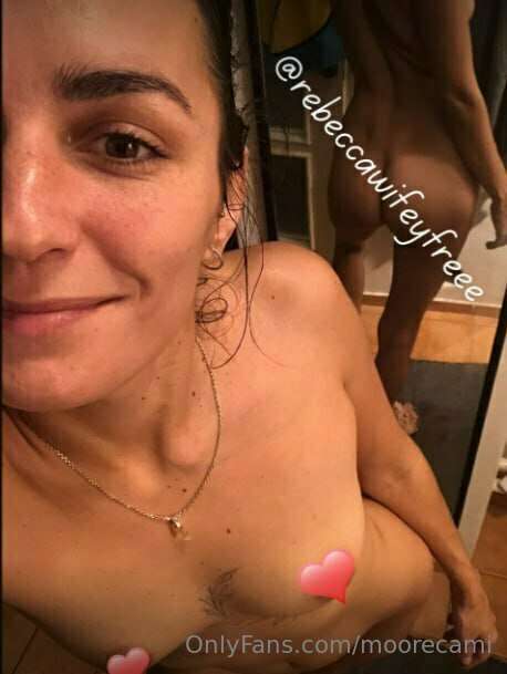 HOT WIFE @rebeccawifeyfreee 😍  She was fucked by her husband..