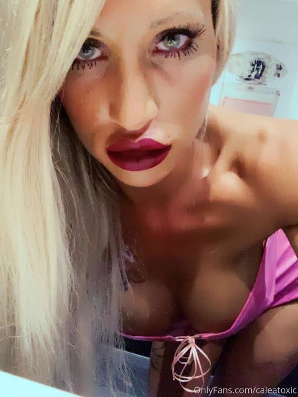 Tonight in friendly pink PVC but you know, appearances are d.. 6