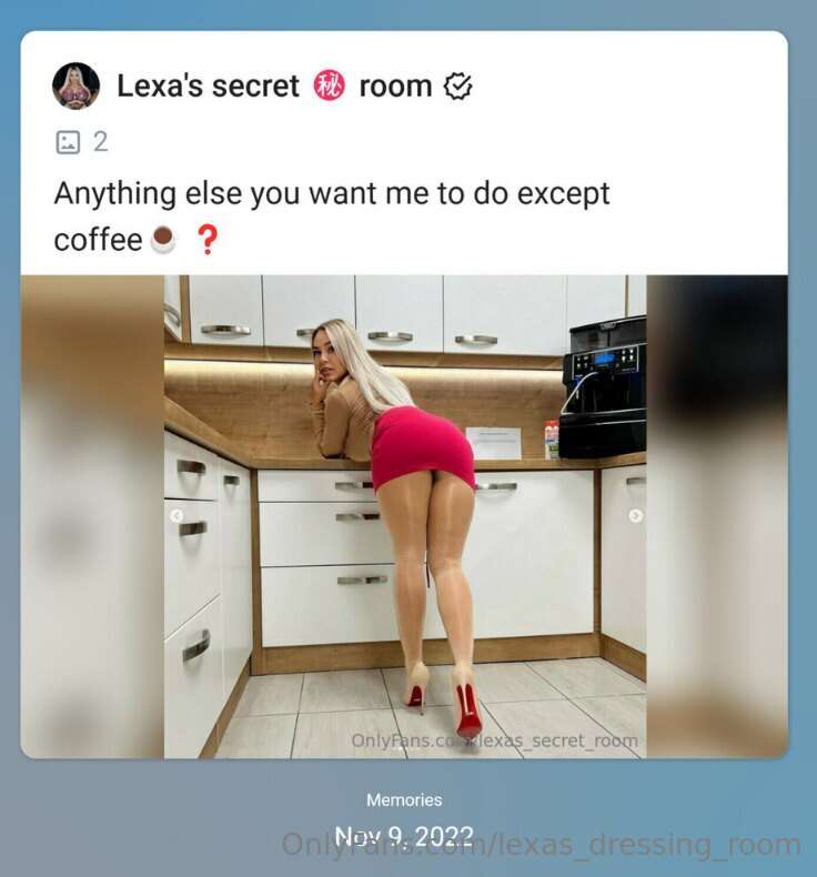 24 stories for 24 hours in my VIP secret ㊙️ room: @lexas_sec..