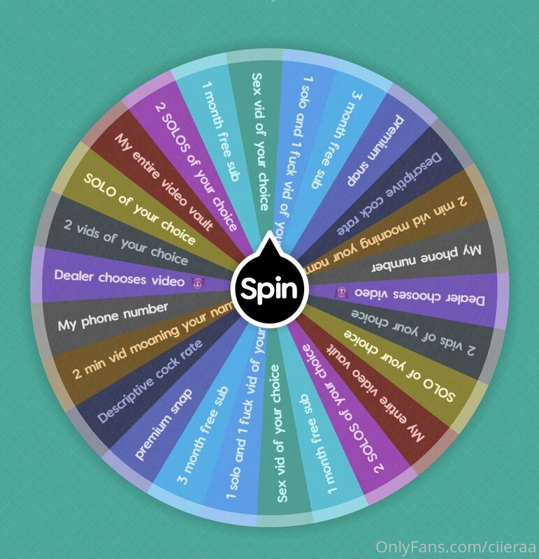 ???? ?? ?????? ??? ???????
$10 for 1 spin
$25 for 3 spins
Le..