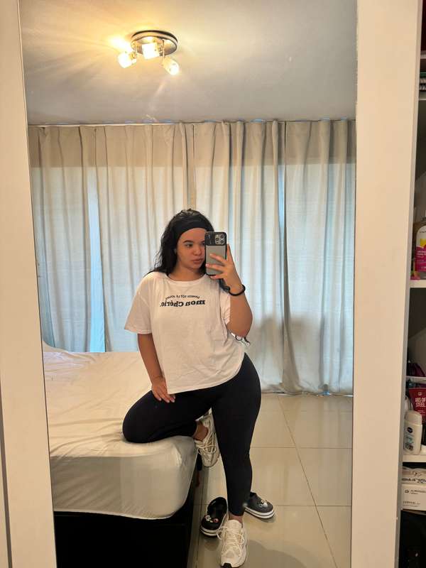 Today for my pilates class 🍑