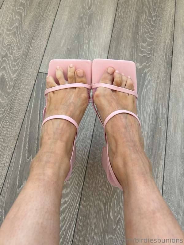 My new shoes that I wore for New Year’s Eve. My feet hardly ..