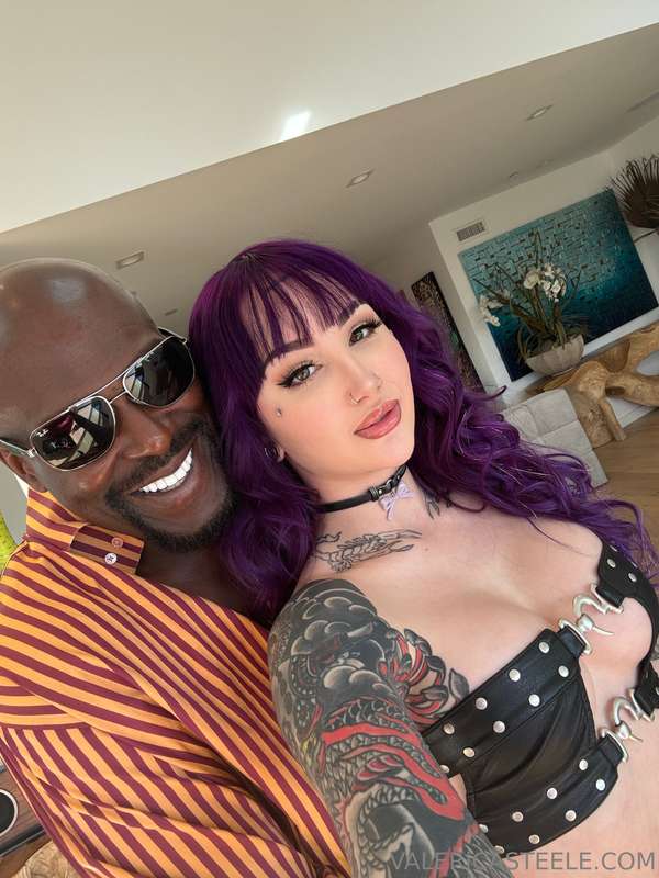 shot SUCH A FIRE scene today with lexington steele for jules.. 2