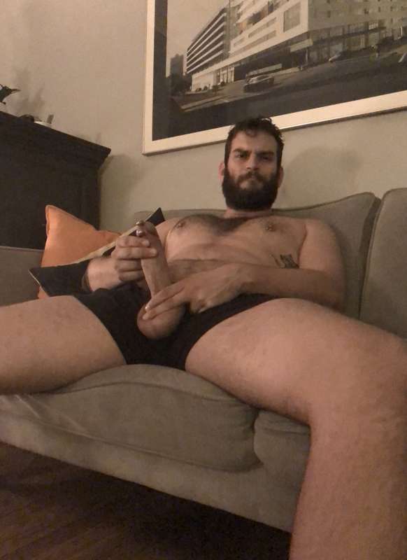 see? dick is still very much pierced.