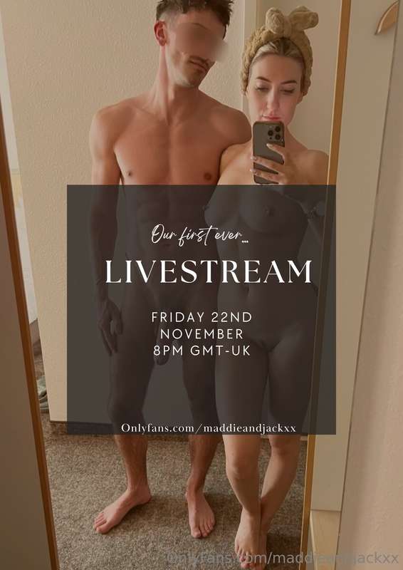📣 EXCITING ANNOUNCEMENT 📣 We are doing our first ever livest..