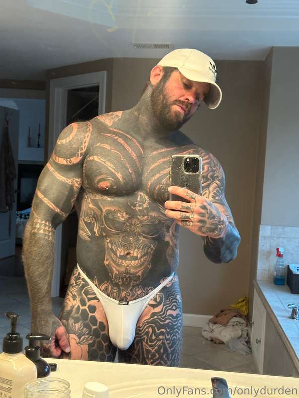 White thong White hat 6