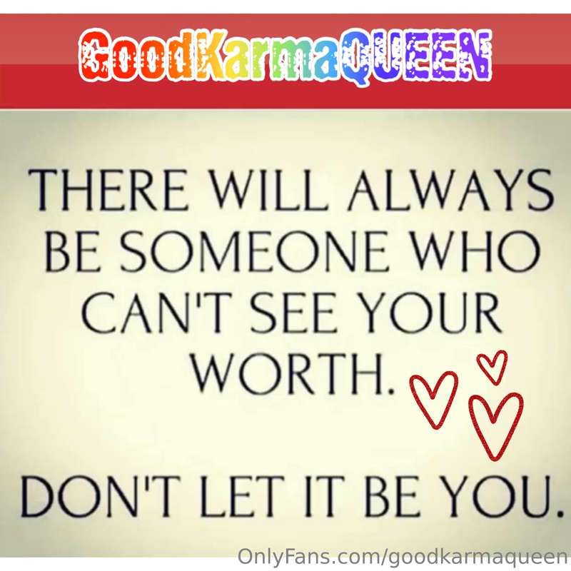 Yes it's true … 

If you don't love yourself there's no way ..