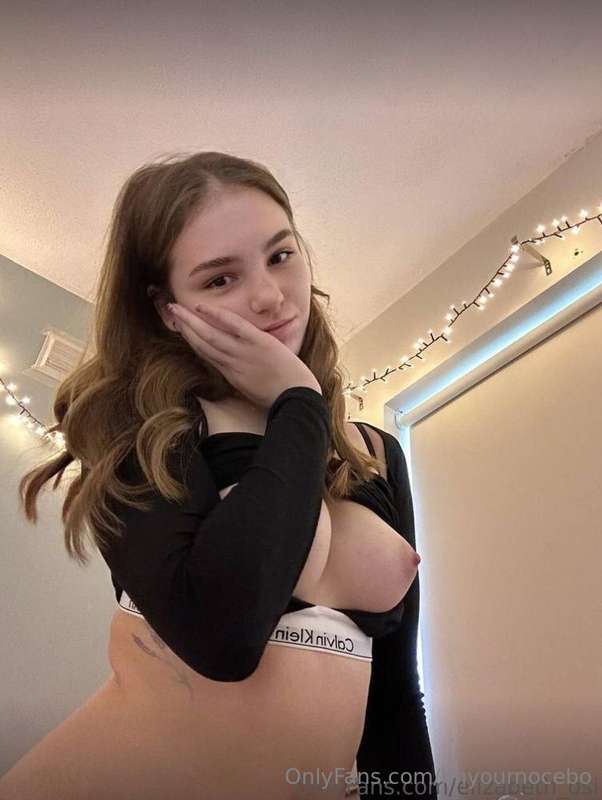 # 🔥Cutie @elizabeth_osi is waiting for you on her FREE page ..