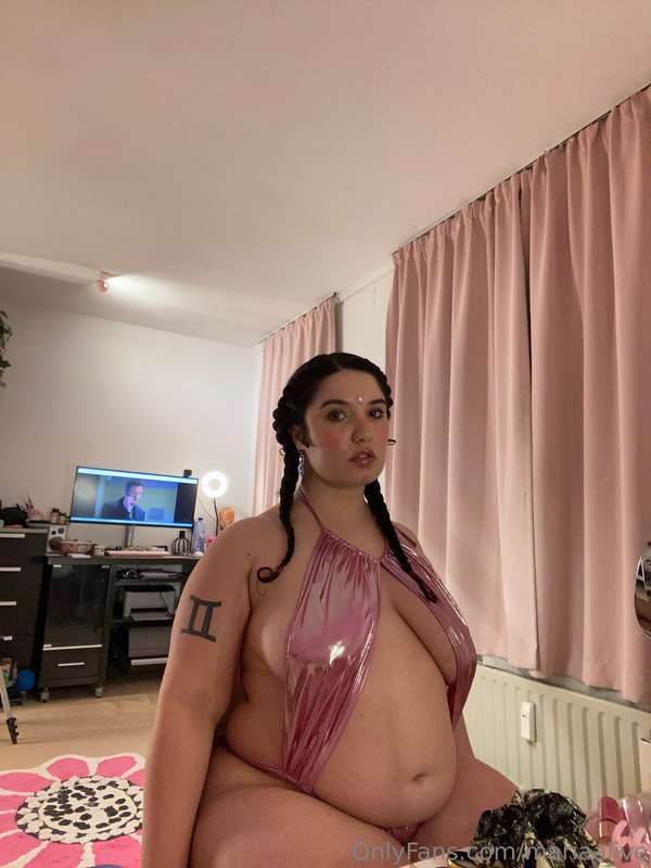 Just showing off the blubber before I devour a big chocolate.. 2