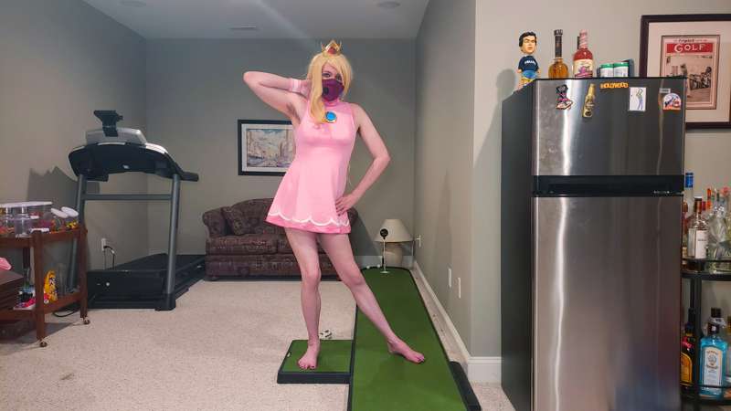 And here's slutty Tennis Peach! I always love out-of-charact.. 19