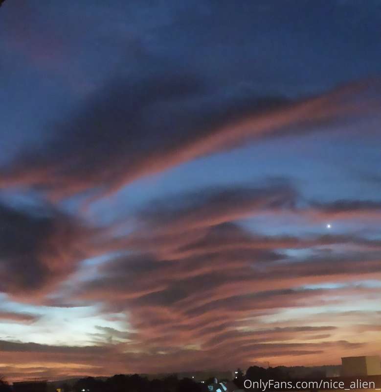Sunset clouds