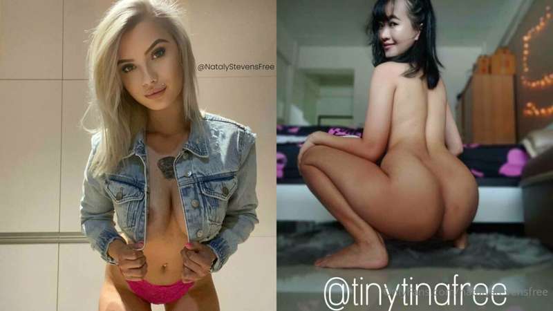 😻🔞 HORNY SLUTS 🥵💦 
@natalystevensfree
@tinytinafree
#ad