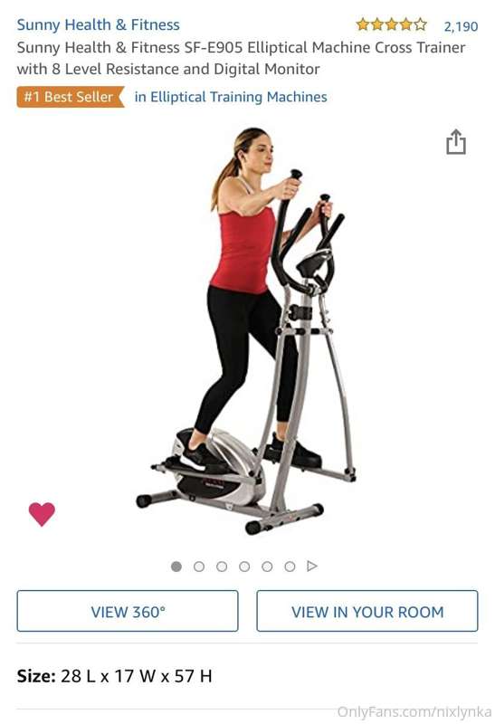 Help me reach my goal for getting an elliptical! The gyms cl..