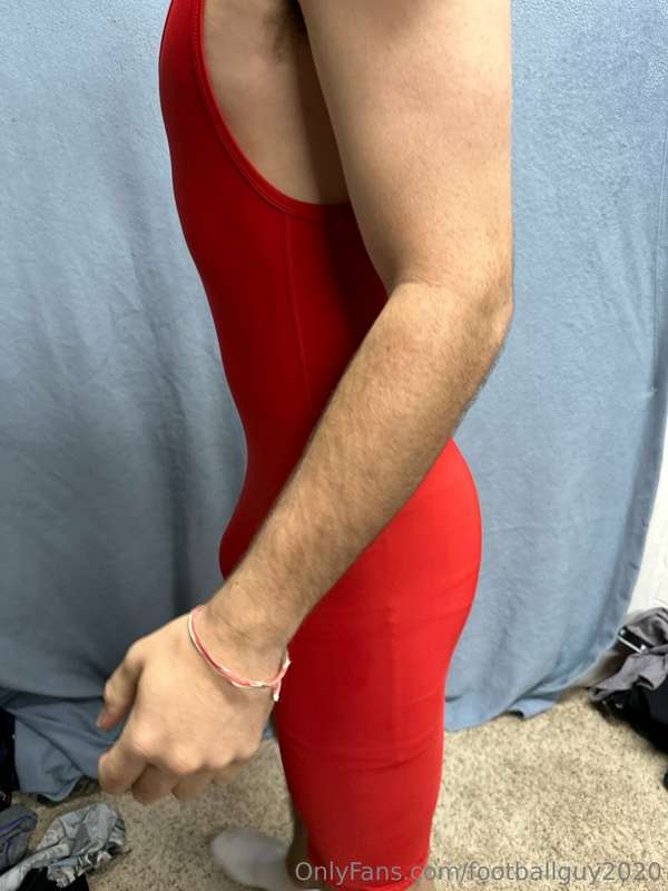 The private in a red wrestling singlet! 13