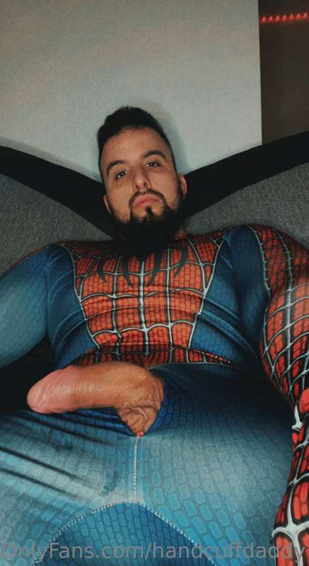 I had some as spider man this evening 😈❤️💦 3