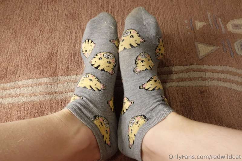 While dressing my sexy,cute socks I played with my pussy fro.. 4