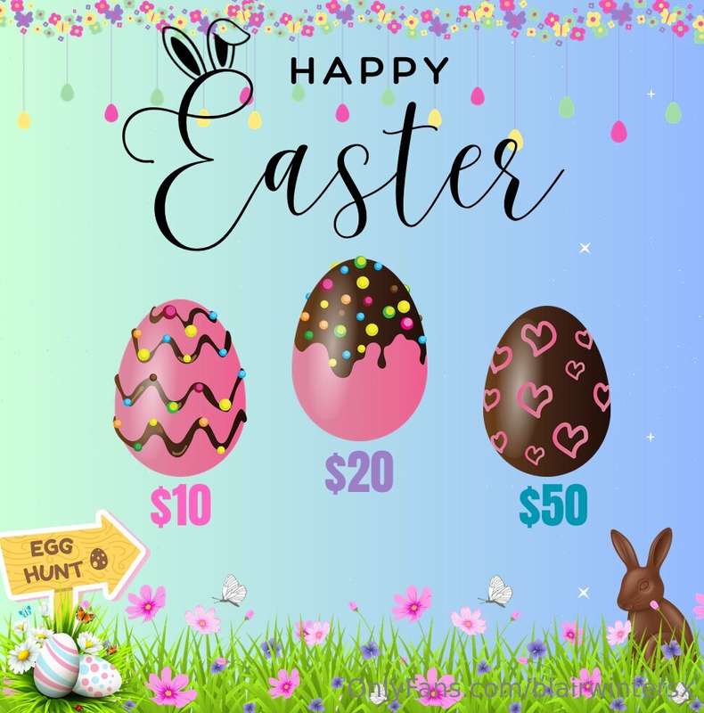 💝🐰 Happy Easter baby! 🐰💝
I want to make this day extra speci..