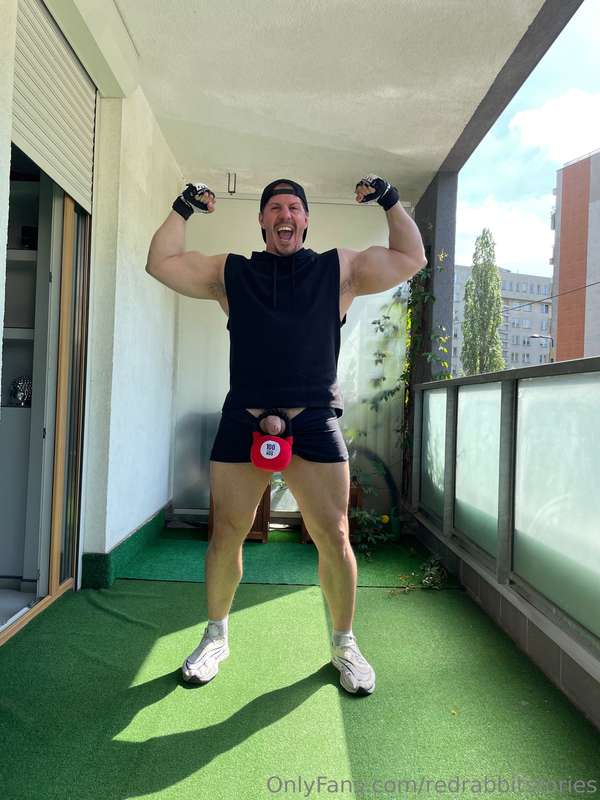Terrace Workout 15 exclusive XXX pics, long-dong-John in da .. 3