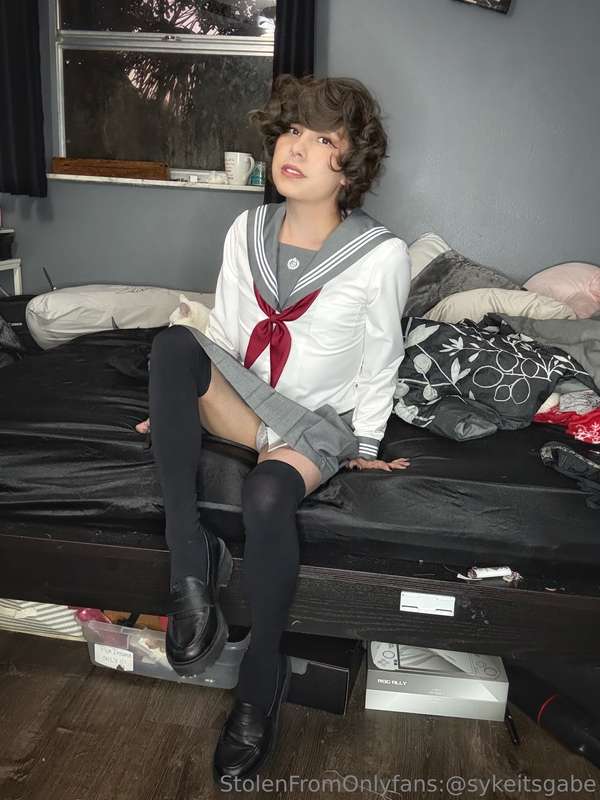 Haii 🫡 Sempaii 🙇 Japanese femboi 🇯🇵 Pics :3  33