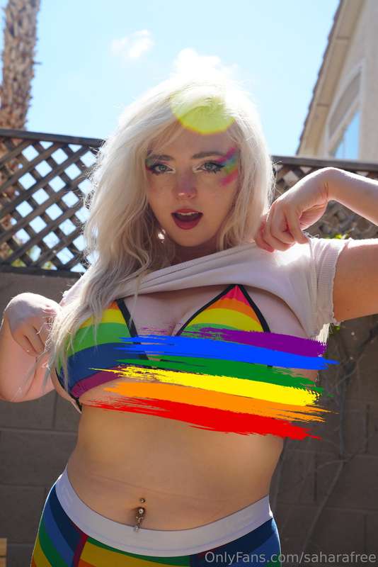 🌈PRIDE MICROBIKINI BUNDLE🌈 It got super hot outside, so I ha..