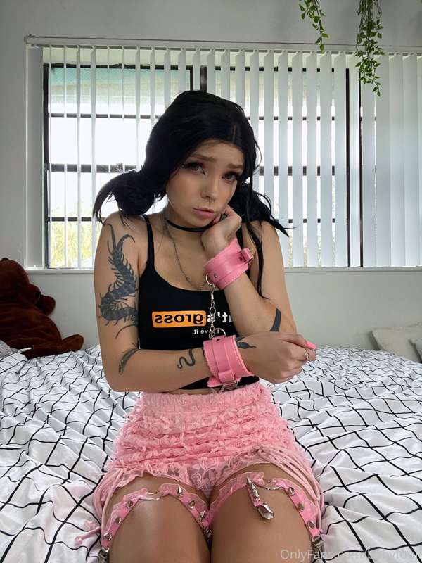 Pastel goth set pt. 2 ✨💗🖤 lots of feet this set 😏 14