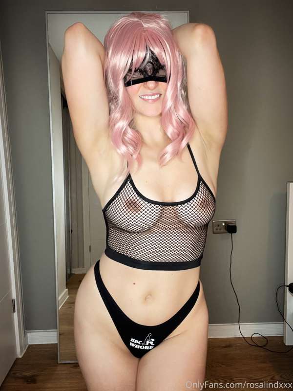 Today’s pic set....showing off my BBC Whore thong!

I can’t ..