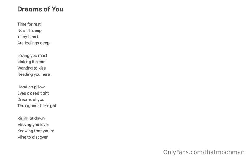 Dreams of You