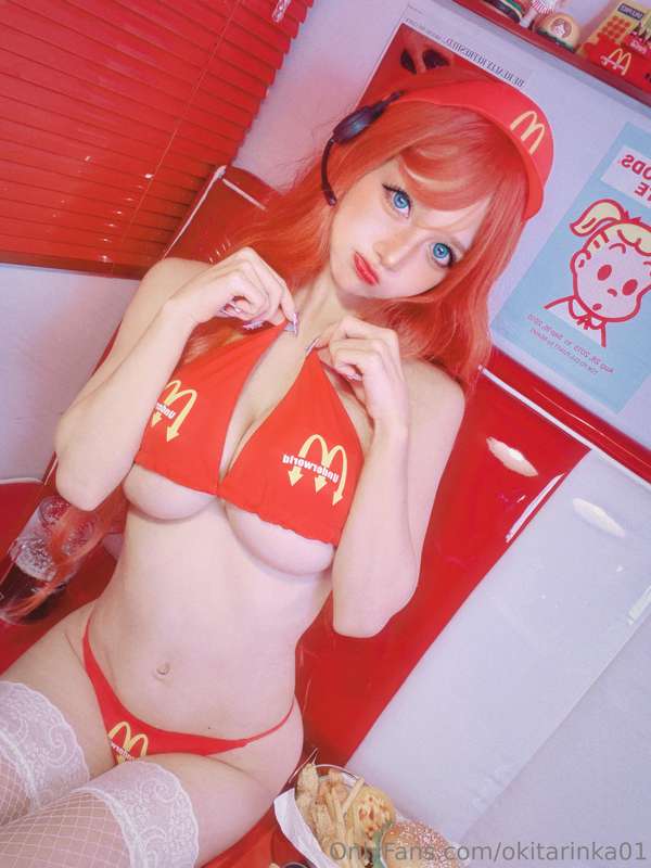 McDonald's Girl Part2 What would you like to order?😋😋😋 19