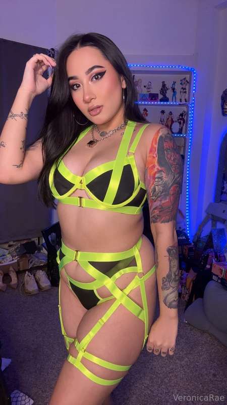 first half of the neon green set I think this is my favorite.. 25
