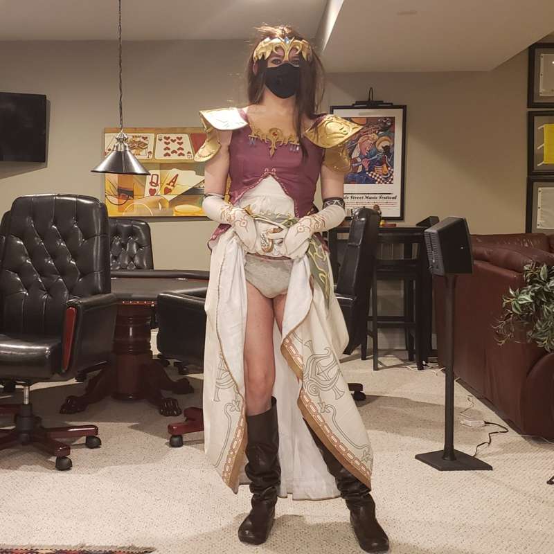 Twilight Princess Zelda part 2~! I will use my sword on u 4