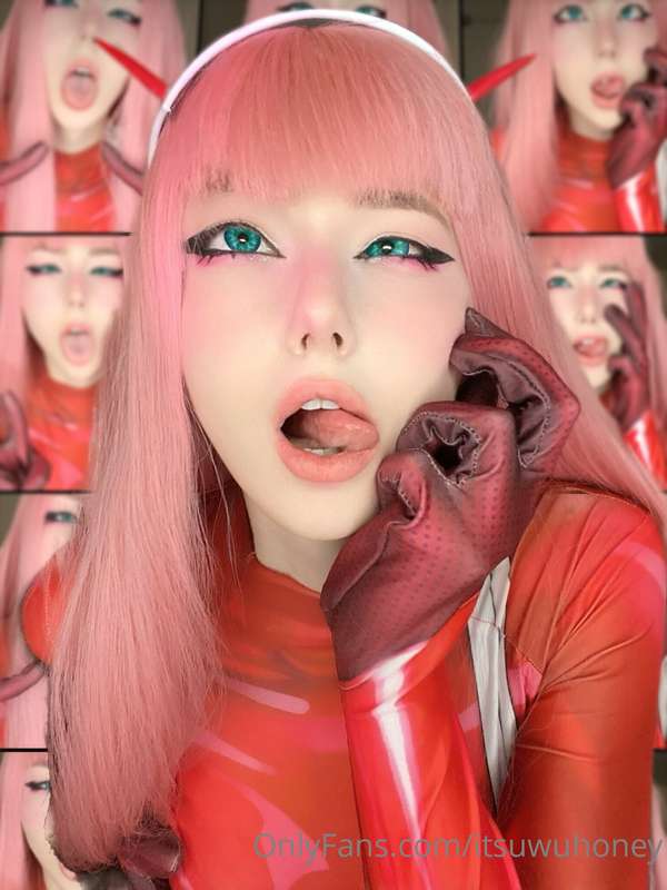 Zero two // neon club photo set ❤️ 4