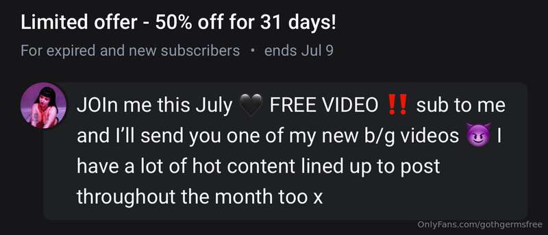 ‼️ July sale over on my main page ‼️
