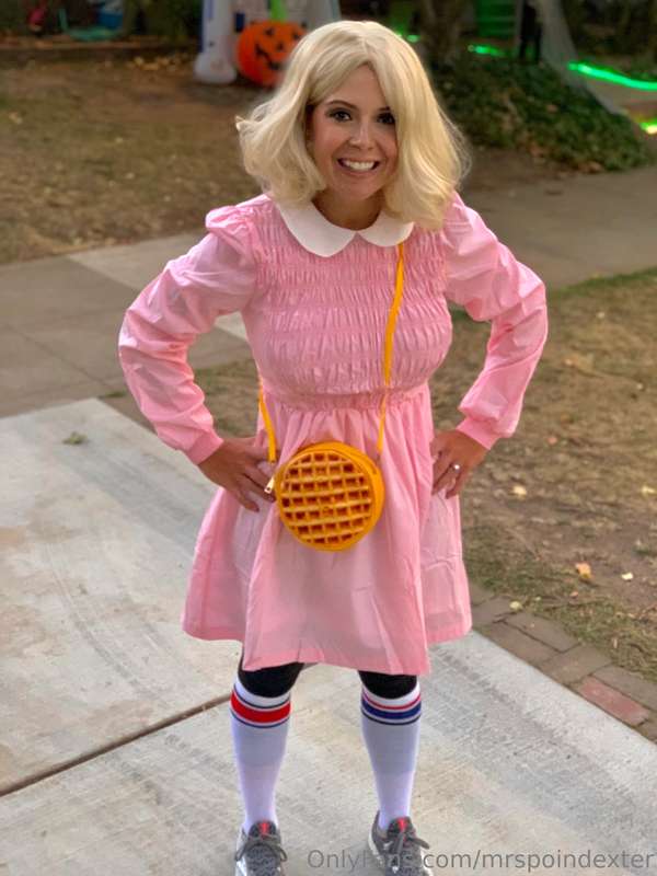 Can you guess what costume this is? (Swipe right for racier ..