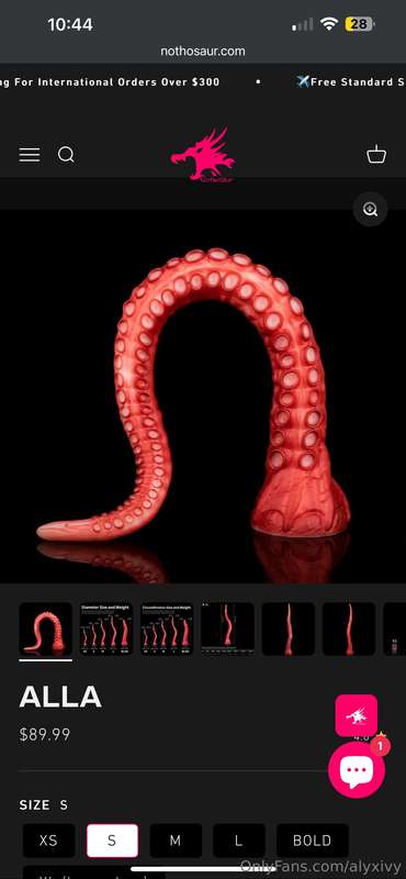 Would you guys wanna see me use a tentacle dildo? 👀My intere..