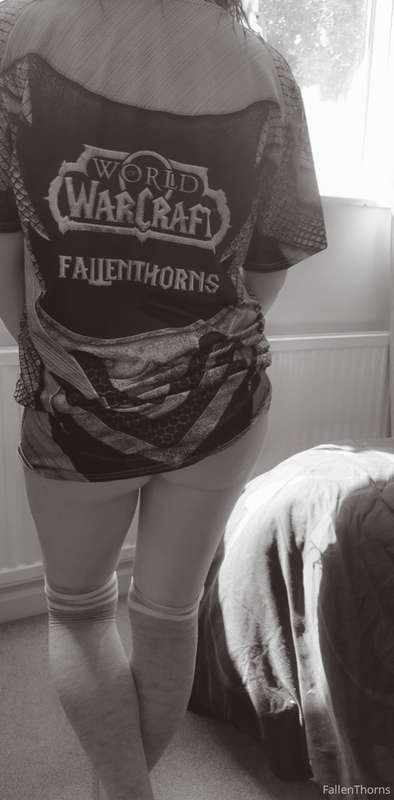 Morning. Have a morning of my wow tshirt cos I went nuts... ..