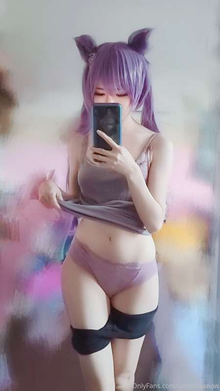 It is purple today🥰🤭