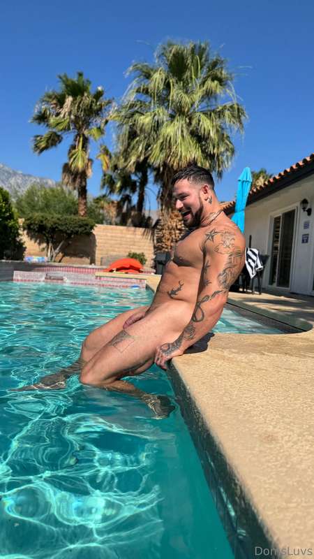 Me at the pool being a fool 😂 14
