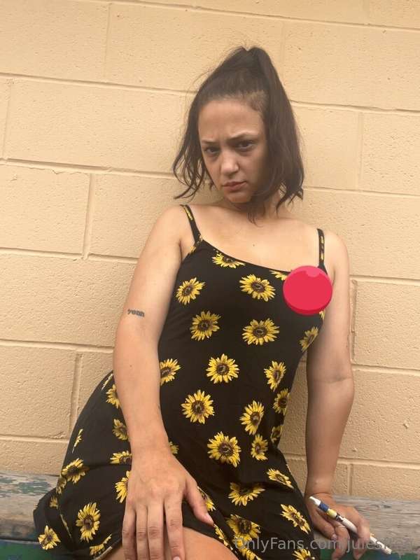 dressing cute but still looking pissed at your disobedience...